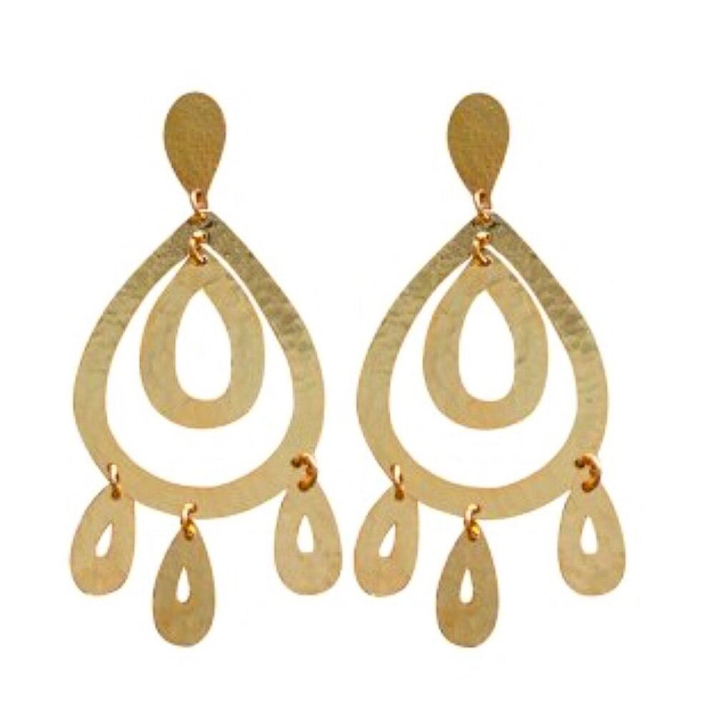 Allie Beads Gold Dipped Multi Dangle - Picture 2 of 3